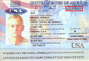 Passport Numbers Identities CoryRetherford